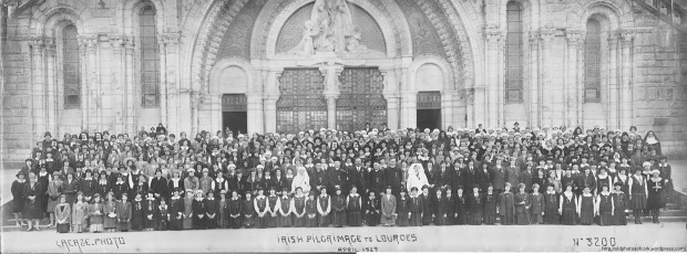 Irish Pilgrims in Lourdes, 1929